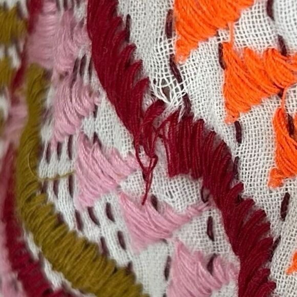 Dolan Left Coast Collection Velia Embroidered Boho Tank Top Blouse Anthro Small - Picture 5 of 11